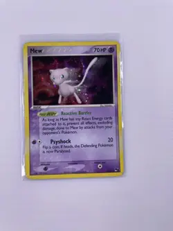 Pokemon TCG Mew 4/17 Delta Species Holofoil POP Series 4 2006 Reactive Barrier - Image 3