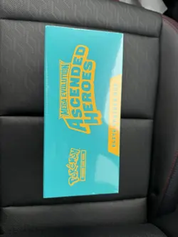 Pokemon TCG Mega Evolution Ascended Heroes Elite Trainer Box Dragonite In Hand - Image 3