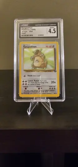 1999 Pokemon Jungle #5/64 Kangaskhan Holo CGC 4.5 VG-EX+ - Image 2