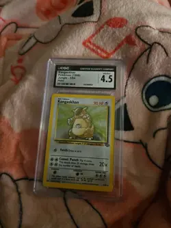 1999 Pokemon Jungle #5/64 Kangaskhan Holo CGC 4.5 VG-EX+ - Image 3