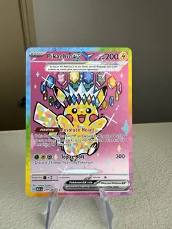 Pokemon Pikachu EX SIR 277/217 Ascended Heroes English - Pack Fresh - NM - Image 1