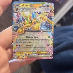 Pokemon Jolteon ex Prismatic Evolutions Promo Holo 030/131 260HP Flashing Spear - Image 1