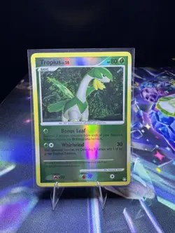 Pokemon TCG Tropius 64/123 Reverse Holo Rare – Mysterious Treasures (2007) - Image 1