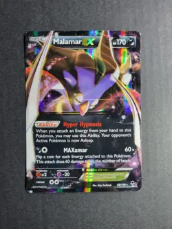 Malamar Ex 58/119 Pokemon TCG XY Phantom Forces Ultra Rare Holo MP - Image 2