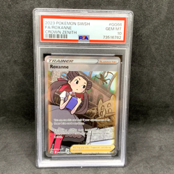 PSA 10 - Roxanne GG66/GG70 - Crown Zenith Galarian Gallery - Pokemon TCG - Image 1