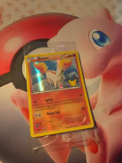 Pokemon TCG - Ponyta Generations 20th Anniversary 14/83 Promo Holo 2016 SEALED - Image 1