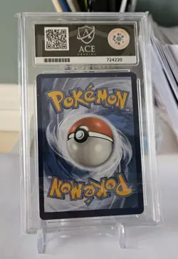 Mimikyu V #TG16 - Brilliant Stars Pokemon TCG - Graded Ace 9 - Beautiful Slab - Image 2