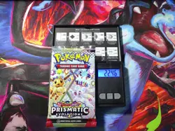 HEAVY! GOD PACKUUU 22.46g Prismatic Evolutions Pokemon TCG Booster (SEALED) - Image 1