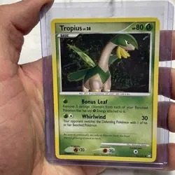 Pokemon Tropius 64/123 Mysterious Treasures English Regular Pokemon Nintendo NM - Image 1