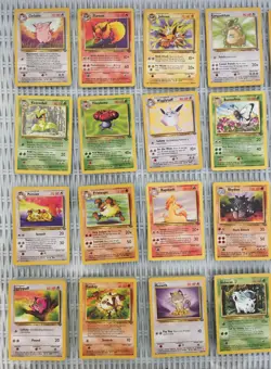 Vintage lot of 566 Pokemon Jungle Edition, see list - Image 2