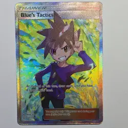 Pokemon TCG Blue's Tactics Full Art Holo Unified Minds 231/236 2019 English - Image 1