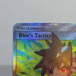 Pokemon TCG Blue's Tactics Full Art Holo Unified Minds 231/236 2019 English - Image 2