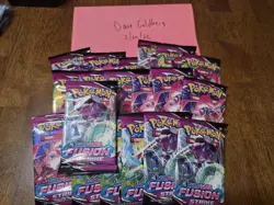 Pokemon TCG Fusion Strike 19 Booster Packs!! - Image 1