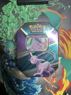 Pokemon TCG V A New Wave Of Heroes Tin - Espeon V - Factory Sealed 4 packs Mint - Image 3