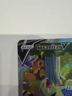 Pokemon Tyranitar V Full Art Single Strike Holo 230 HP Battle Styles 155/163 - Image 3