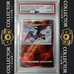 ✅ Pokemon Radiant Charizard Vstar Universe - 015/172 S12a - Psa 10 - Authentic ⭐ - Image 1