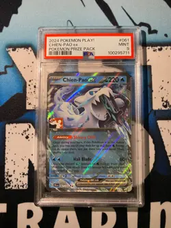 Pokemon Chien-Pao Ex Prize Pack Play Promo PSA 9 Stamped Exclusive - Image 1