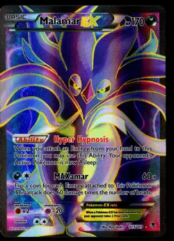 Malamar EX (115 Full Art) 115/119 XY - Phantom Forces Holo Rare Pokemon TCG LP - Image 1