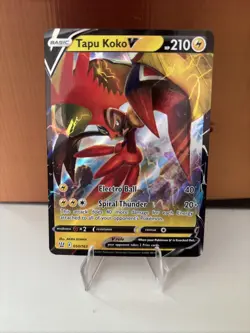 Tapu Koko V Holo Ultra Rare SWSH05: Battle Styles 050/163 Pokemon - Image 1