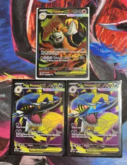 Pokemon Mega Camerupt EX & Mega Sharpedo EX Holo Lot of 3 - Image 1