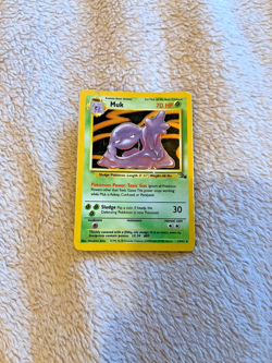 Bodyguard Fossil Deck with cards - Vintage WoTC 1999 Pokemon Muk Holo - Image 2