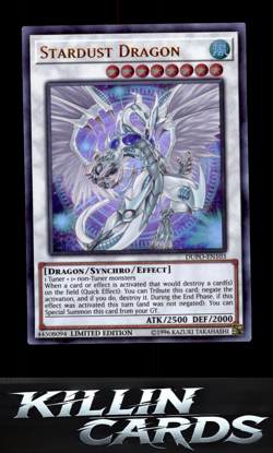 Stardust Dragon DUPO-EN103 Ultra Rare Duel Power YuGiOh Card LP - Image 1