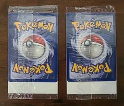 Pokemon The First Movie 2 Cards Promo Card Sealed 1999 WB Gold Stamp Catch Mew - Image 2