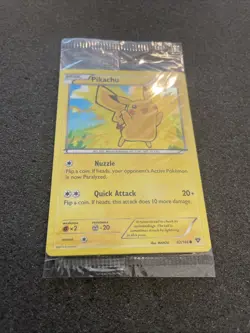 Pokemon Card - Pikachu XY 42/146 - Holo - Movie Promo - Factory Sealed - Image 2