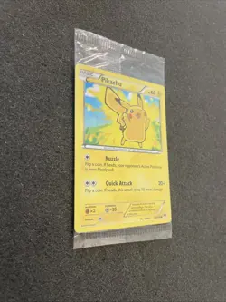 Pokemon Card - Pikachu XY 42/146 - Holo - Movie Promo - Factory Sealed - Image 3
