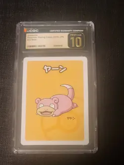 Slowpoke Pokemon Cgc Pristine 10 2019 Old Maid Japanese Card RED BACK - Image 2