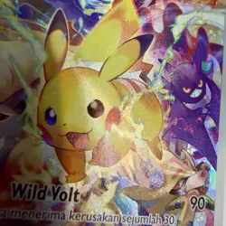 Pikachu Indonesian Promo | 379/S-P | Pokemon Card | NM+ - Image 2