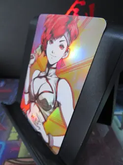 Kei Dirty Pair Art Card Rare Holo Collectible Anime Manga CCG - Image 2