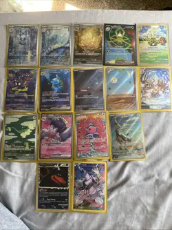 Pokemon Card Lot English IRs and Rares - Image 1