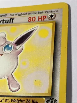 WIGGLYTUFF Pokemon TCG Trading Card - RARE - 32/64 Jungle - Image 3