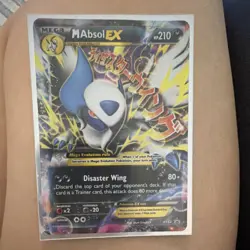 Pokemon TCG MAbsolEX XY63 Mega Evolution Holo Card Lot English - Image 1
