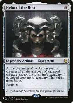 Magic The Gathering MTG HELM OF THE HOST The List NM Near Mint - Image 1