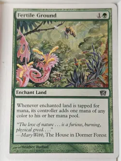 Fertile Ground - 8th Edition Core Set - Magic the Gathering MTG Nice! - Image 1