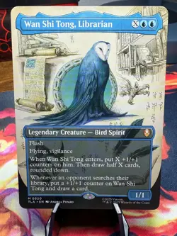 MTG Wan Shi Tong, Librarian Borderless Non-foil M 320 Avatar: The Last Airbender - Image 1