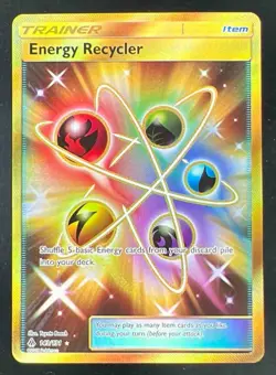 2018 Pokemon Sun & Moon Forbidden Light #143/131 Energy Recycler - Image 1