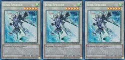 3x Junk Speeder | RA01-EN032 | PCR | 1st Ed | NM | YuGiOh - Image 1
