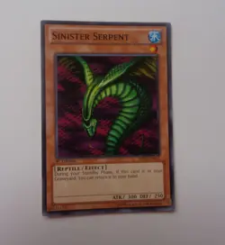 Sinister Serpent BP02-EN015 (Common, 1st Edition, Excellent / VLP) - Image 1