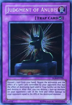 Judgment of Anubis-Secret Rare - Unlimited - DCR-EN105 - Dark Crisis (Worldwi... - Image 1