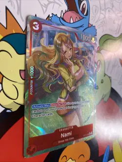 One Piece TCG Gear 5 Starter Deck Nami ST21-009 Alt Art English A - Image 2