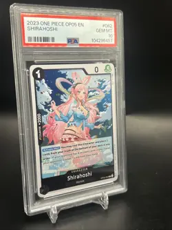 2023 One Piece Awakening Of The New Era Op05-082 Shirahoshi Rare PSA 10 Gem Mint - Image 3