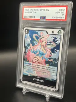2023 One Piece Awakening Of The New Era Op05-082 Shirahoshi Rare PSA 10 Gem Mint - Image 4
