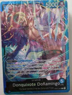 SEALED One Piece ST17 Starter Deck 17: BLUE Donquixote Doflamingo - DECK ONLY - Image 1