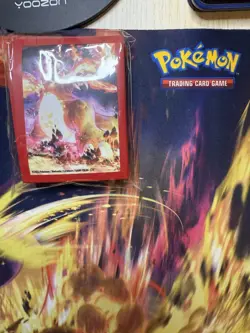 Pokemon TCG Charizard Ultra Premium Collection UPC Card Sleeves - NEW - Image 1