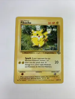 ⚡PIKACHU Jungle 60/64 Pokemon WOTC Card Unlimited NM Near Mint ⚡ - Image 1
