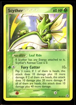 2004 EX - FireRed & LeafGreen Scyther #29 Non Holo Rare Pokemon Card - Image 1