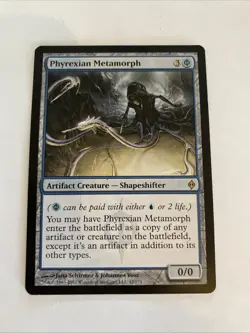 Phyrexian Metamorph 42 New Phyrexia Regular MTG TCG CARD NM - Image 1